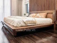 Giường ngủ gỗ thông
